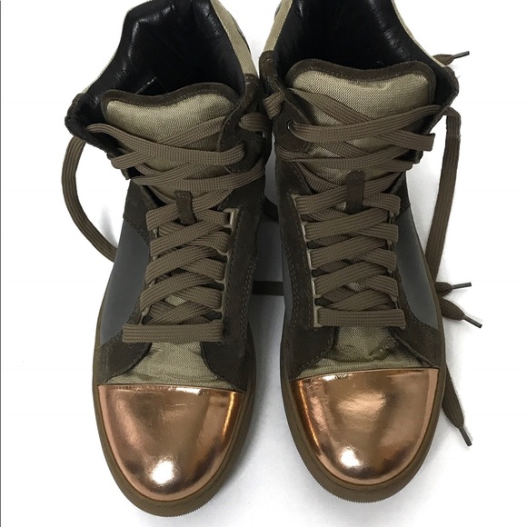 mens rose gold sneakers